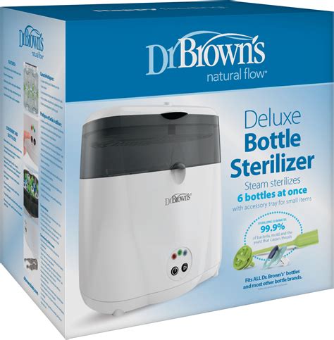 dr.brown sterilizer|Dr. Browns Electric Deluxe Baby Bottle Sterilizer